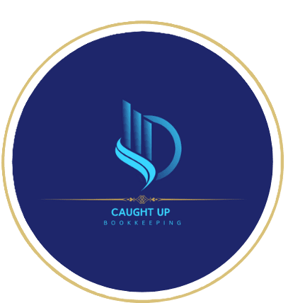caught up bookkeeping logo